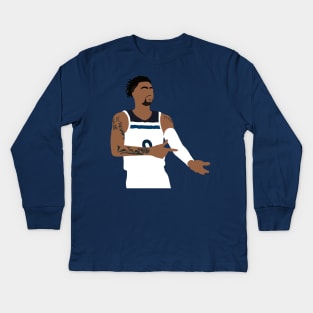 D'Lo "Ice in his Veins" Timberwolves Kids Long Sleeve T-Shirt